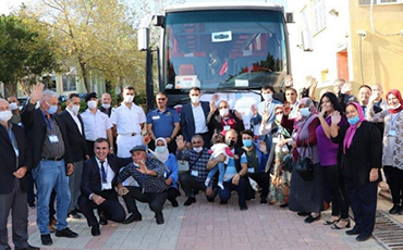 Silifkeli Çanakkale şehidi torunlarını Çanakkale'de Sehit Dedeleriyle Buluşturma